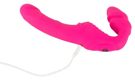 You2Toys Strapless Vibrating Double System Silicone Purple 22cm
