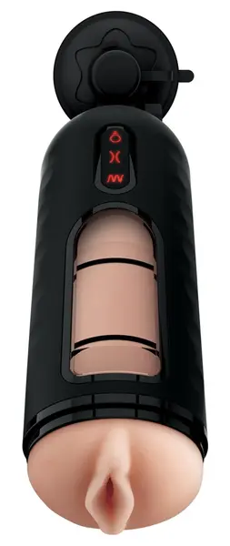 PDX Elite Mega Milker Vibrating Automatic Intimate Machine 24cm