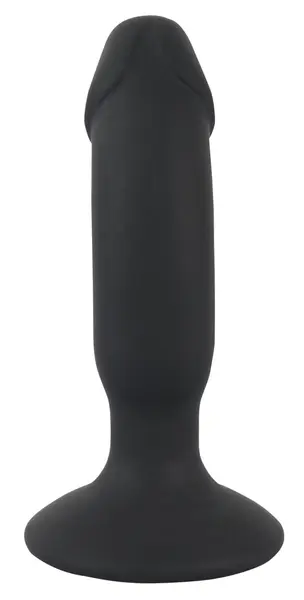 Black Velvets Rechargeable Flexible Intimate Plug 14cm - 7 Modes, Black
