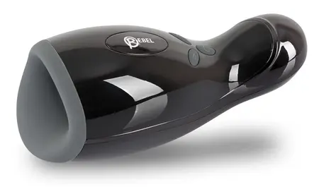 Rebel Intimate Machine 3-in-1 Black - Vibration, Warming & Motion, 20 cm