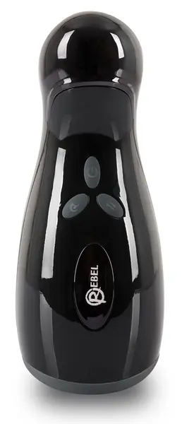 Rebel Intimate Machine 3-in-1 Black - Vibration, Warming & Motion, 20 cm