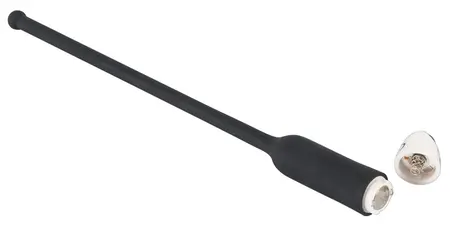 You2Toys Silicone Urethral Trainer Extra Long Black 27 cm Vibrating