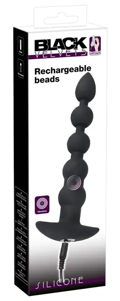 Black Velvets Bea 7-Mode Intimate Bead System, Silicone, Rechargeable