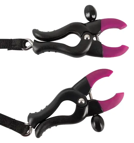 Bad Kitty Adjustable Vibrating Intimate String with Beads - Black