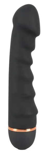 You2Toys Bendy Ripple Flexible Black Vibrator, 20 Modes, 16.5 cm