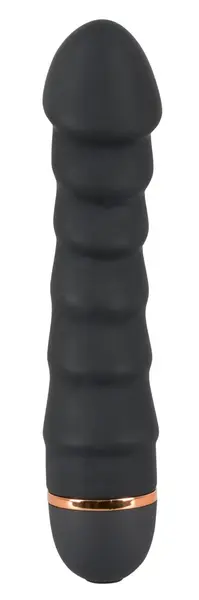 You2Toys Bendy Ripple Flexible Black Vibrator, 20 Modes, 16.5 cm