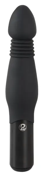 You2Toys Black Thrusting Anal Machine, 23.5 cm, 7 Modes, Silicone