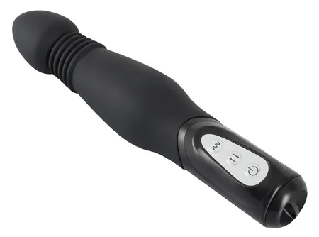 You2Toys Black Thrusting Anal Machine, 23.5 cm, 7 Modes, Silicone