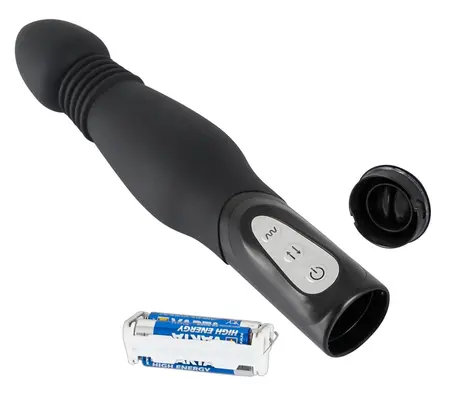 You2Toys Black Thrusting Anal Machine, 23.5 cm, 7 Modes, Silicone