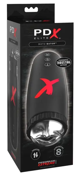 PDX Elite Moto Bator Automatic Thrust & Suction Intimate Device 22.7cm