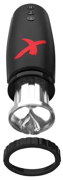 PDX Elite Moto Bator Automatic Thrust & Suction Intimate Device 22.7cm