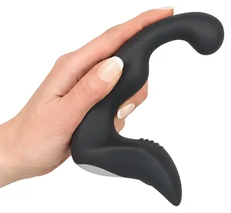 Rebel Prostate Plug Rechargeable Flexible Massager Black 14.6cm