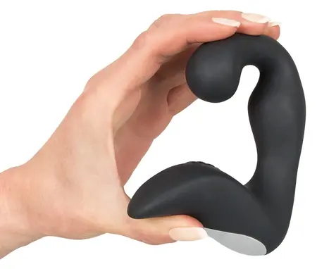Rebel Prostate Plug Rechargeable Flexible Massager Black 14.6cm