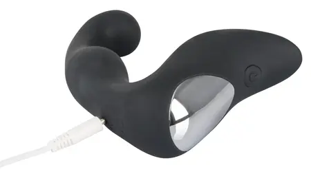 Rebel Prostate Plug Rechargeable Flexible Massager Black 14.6cm