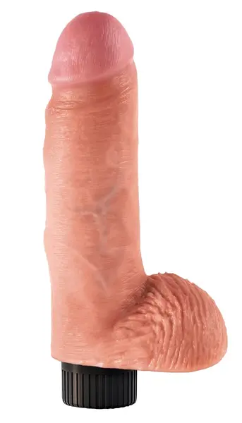 Pipedream King Cock 7'' Flexible Intimate Device with Suction Cup, Beige