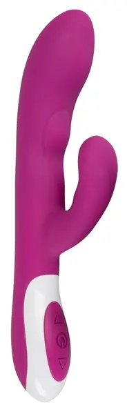 Javida Heating Vibe Intimate Massager with Dual Motors, Purple, 22 cm