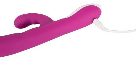 Javida Heating Vibe Intimate Massager with Dual Motors, Purple, 22 cm