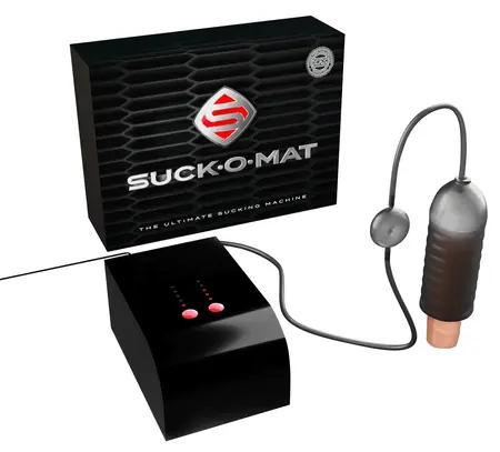 Orion Suck-O-Mat Hands-Free Stimulation Device, Adjustable Intensity, Black