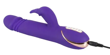 You2Toys Rabbit Skater Purple Silicone Intimate Machine 23cm Waterproof
