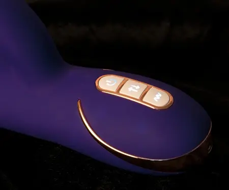 You2Toys Rabbit Skater Purple Silicone Intimate Machine 23cm Waterproof