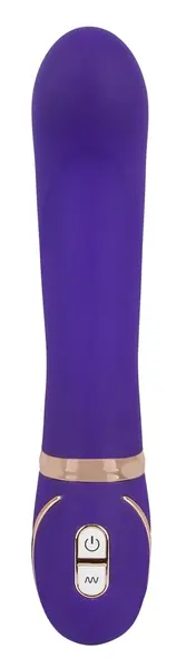 Front Row Rechargeable G-spot Device Purple 22 cm Ergonomic Silicone