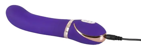 Front Row Rechargeable G-spot Device Purple 22 cm Ergonomic Silicone