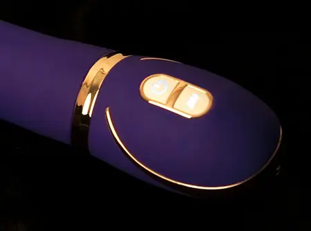 Front Row Rechargeable G-spot Device Purple 22 cm Ergonomic Silicone
