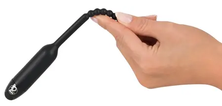 You2Toys Vibrating Dilator Black 19cm 7-Mode Silicone System