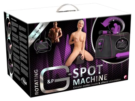 You2Toys Rotating G & P-Spot Machine with Attachments, 37x27x18 cm