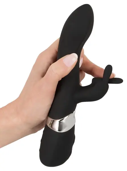 Sweet Smile Rechargeable Rabbit Vibrator Dual Motor Silicone 21cm