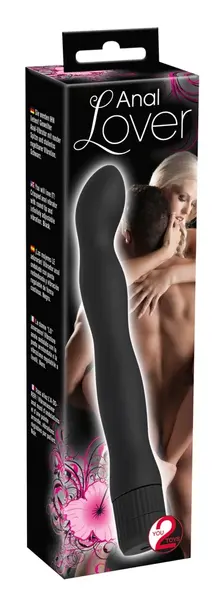 You2Toys Analogue Wave Black Vibrating Device 18cm ABS