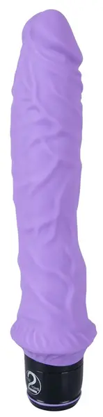 Vibra Lotus Lila Silicone Intimate Device 7-Mode Purple 25cm