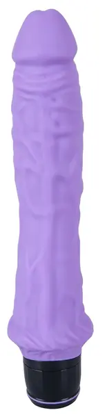 Vibra Lotus Lila Silicone Intimate Device 7-Mode Purple 25cm