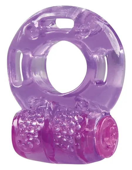 You2Toys Butterfly Wings Vibrating Intimate Ring Purple Flexible 3cm