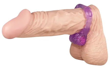 You2Toys Butterfly Wings Vibrating Intimate Ring Purple Flexible 3cm