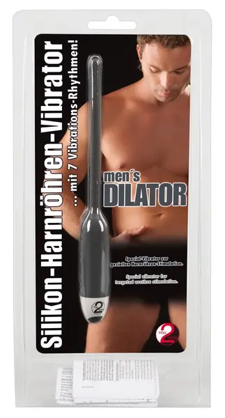 You2Toys Dilator Vibrating Grey 19 cm - Flexible Silicone Device