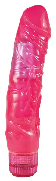 You2Toys Pink Love Large Intimate Massager 22cm Transparent Pink
