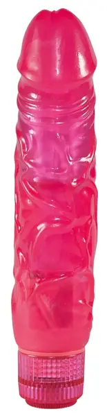 You2Toys Pink Love Large Intimate Massager 22cm Transparent Pink