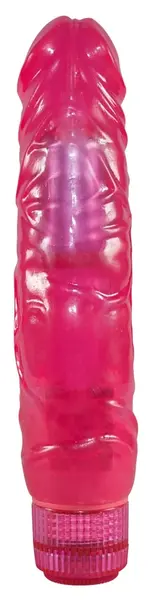 You2Toys Pink Love Large Intimate Massager 22cm Transparent Pink