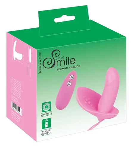 Sweet Smile Shelly RC Wireless Panty Device Silicone Pink Remote 7 Modes