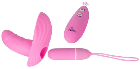 Sweet Smile Shelly RC Wireless Panty Device Silicone Pink Remote 7 Modes