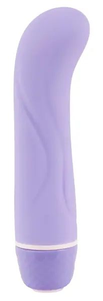 Sweet Smile Mini-G Compact Vibrator Purple Silicone 12.4cm