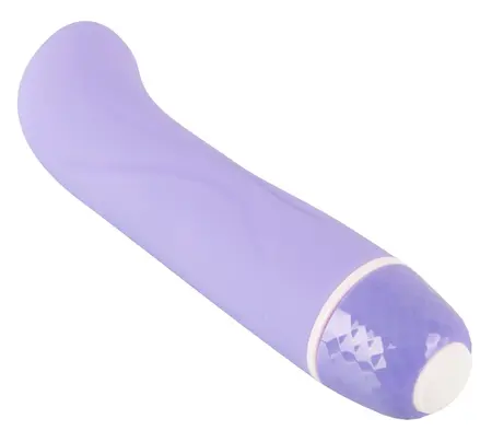 Sweet Smile Mini-G Compact Vibrator Purple Silicone 12.4cm