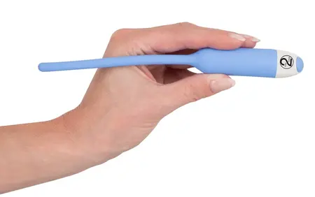 You2Toys Silicone Blue Urethral Stimulator 19cm, 7 Modes, Waterproof
