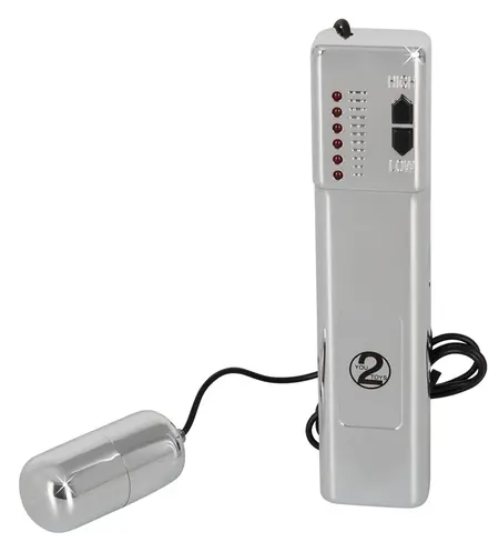 You2Toys Total Climax Bullet Wired Massager 6 Modes 5.5cm Silver