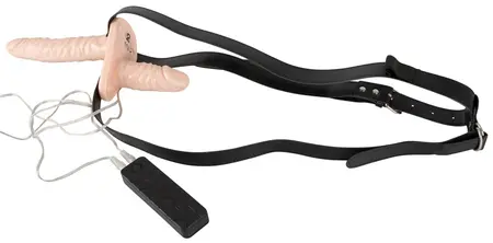 You2Toys Duo Strap-On Set with Dual Vibrating System, Adjustable Harness
