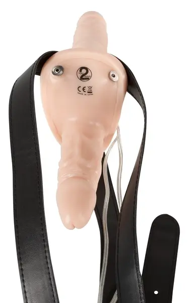 You2Toys Duo Strap-On Set with Dual Vibrating System, Adjustable Harness