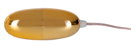 Golden Star мини вибратор с няколко скорости, златист, 6 см