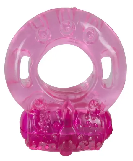 You2Toys Vibrating Flexible Intimate Ring Pink Single-Use O2.5cm