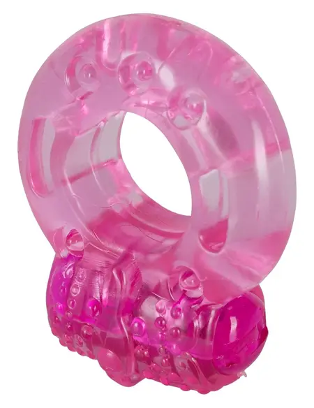 You2Toys Vibrating Flexible Intimate Ring Pink Single-Use O2.5cm